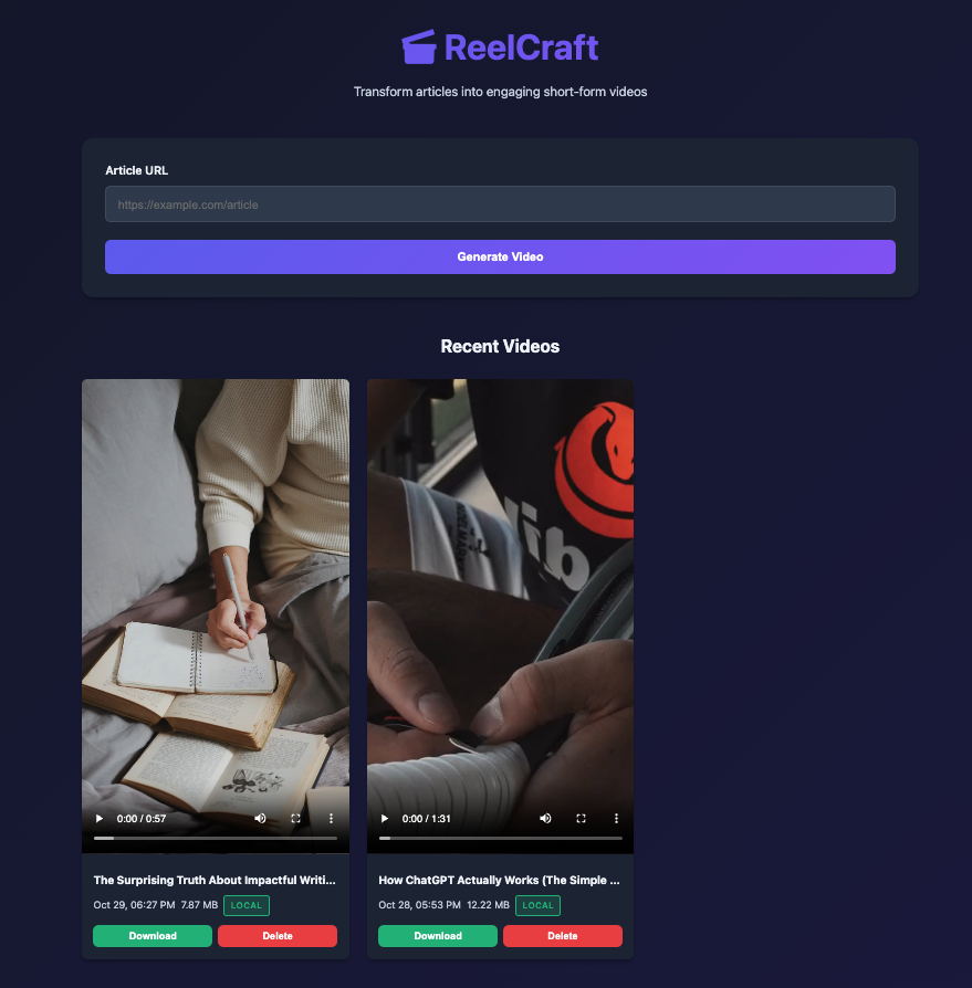 ReelCraft